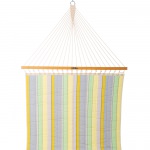 Large Quilted Sunbrella Fabric Hammock - Expand Citronelle